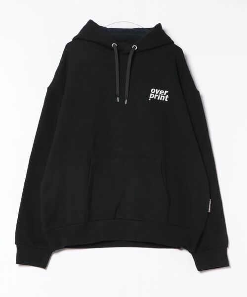 over print(オーバープリント)の「overprint/オーバープリント/【LHP EXCLUSIVE】SIGNBOARD HOODIE(パーカー・レディース・ブラック/ホワイト/チャコールグレー・M/L/XL)」の4枚目の写真