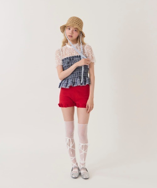 kaorinomori（カオリノモリ）の「kaorinomori  ローハット プリム / カオリノモリ（ハット・レディース・アイボリー/ベージュ・M/57.5cm）」の14枚目の写真