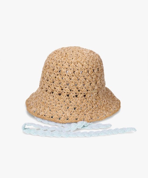 kaorinomori（カオリノモリ）の「kaorinomori  ローハット プリム / カオリノモリ（ハット・レディース・アイボリー/ベージュ・M/57.5cm）」の18枚目の写真