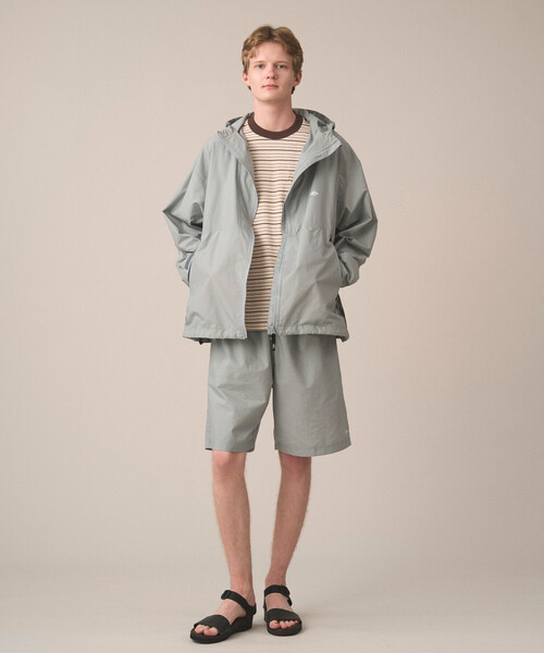 DANTON（ダントン）の「Men's Stunner Nylon Hooded Jacket（ブルゾン・メンズ・グレイッシュベージュ/ブラック/オリーブ/ピンク系その他/グレー系その他・S/M/L/XL）」の19枚目の写真