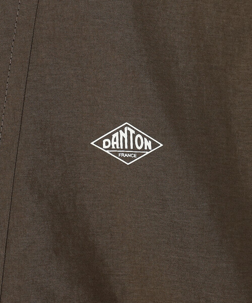 DANTON（ダントン）の「Men's Stunner Nylon Hooded Jacket（ブルゾン・メンズ・グレイッシュベージュ/ブラック/オリーブ/ピンク系その他/グレー系その他・S/M/L/XL）」の6枚目の写真