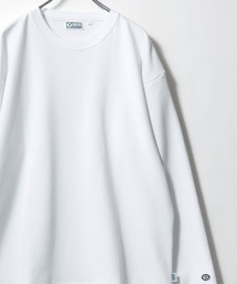 DISCUS | 2026SS DISCUS/ディスカス COOLMAX ワンポイントワッペン刺繍 無地ロンT 長袖 ロングスリーブTシャツ レディース メンズ(Tシャツ/カットソー)