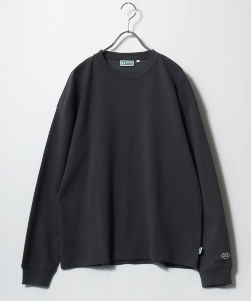 DISCUS(ディスカス)の「2026SS DISCUS/ディスカス COOLMAX ワンポイントワッペン刺繍 無地ロンT 長袖 ロングスリーブTシャツ レディース メンズ(Tシャツ/カットソー・メンズ・ネイビー/ベージュ/ブラック/ホワイト/スミクロ/アッシュグレー・M/XL/L)」の16枚目の写真