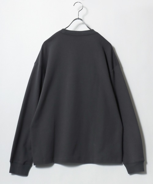 DISCUS(ディスカス)の「2026SS DISCUS/ディスカス COOLMAX ワンポイントワッペン刺繍 無地ロンT 長袖 ロングスリーブTシャツ レディース メンズ(Tシャツ/カットソー・メンズ・ネイビー/ベージュ/ブラック/ホワイト/スミクロ/アッシュグレー・M/XL/L)」の17枚目の写真