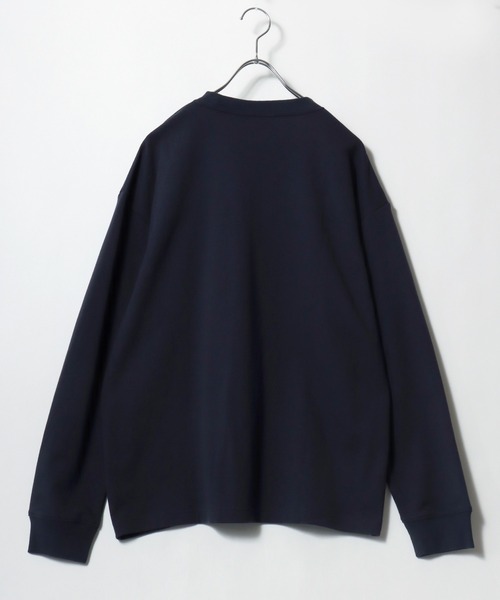 DISCUS(ディスカス)の「2026SS DISCUS/ディスカス COOLMAX ワンポイントワッペン刺繍 無地ロンT 長袖 ロングスリーブTシャツ レディース メンズ(Tシャツ/カットソー・メンズ・ネイビー/ベージュ/ブラック/ホワイト/スミクロ/アッシュグレー・M/XL/L)」の22枚目の写真