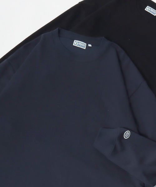 DISCUS(ディスカス)の「2026SS DISCUS/ディスカス COOLMAX ワンポイントワッペン刺繍 無地ロンT 長袖 ロングスリーブTシャツ レディース メンズ(Tシャツ/カットソー・メンズ・ネイビー/ベージュ/ブラック/ホワイト/スミクロ/アッシュグレー・M/XL/L)」の11枚目の写真