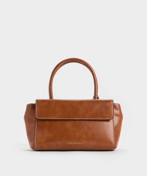 CHARLES & KEITH(チャールズ & キース)の「Acelynn エイスリン ロープチェーン トートバッグ(トートバッグ・レディース・ダークブラウン系3/ブラック・S)」の19枚目の写真