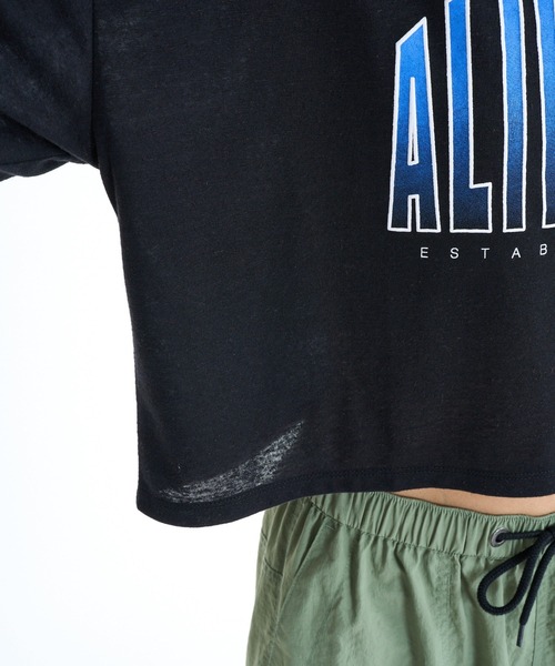 ROXY（ロキシー）の「ROXY ウィメンズ FITNESS FEEL THE SPARK WIDE Tシャツ 【2026年春夏モデル】/ロキシー速乾ショート丈半袖Tシャツ（Tシャツ/カットソー・レディース・ブラック/オレンジ/ホワイト・MEDIUM/LARGE）」の12枚目の写真