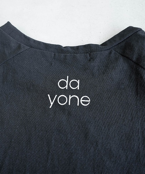 SOLAMONAT(ソラモナ)の「パフ天竺 裾ヒモ5分袖プルオーバープリント(SOYANA)(Tシャツ/カットソー・レディース・ブラック/ホワイト×グレー/杢グレー/ホワイト×ブラック・FREE)」の11枚目の写真