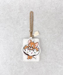 TOM&JERRY（トムアンドジェリー）の「TOM and JERRY×Flapper スイーツアップリケパスケース（パスケース）」