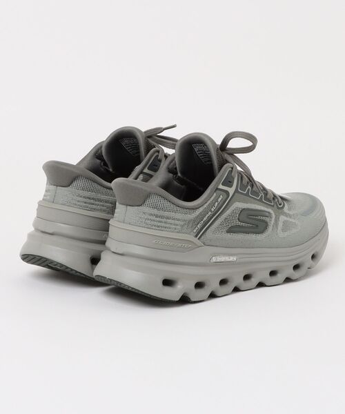 SKECHERS(スケッチャーズ)の「【SKECHERS】GO RUN GLIDE-STEP(スニーカー・メンズ・ホワイト×ブラック/オリーブ・28.0cm/27.5cm/27.0cm/26.5cm/26.0cm/25.5cm)」の4枚目の写真