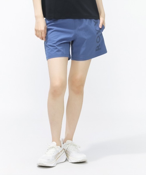 ROXY(ロキシー)の「ロキシー ROXY フィットネス ショートパンツ(その他パンツ・レディース・ブラック/パープル/ブルー・S/M/L)」の2枚目の写真