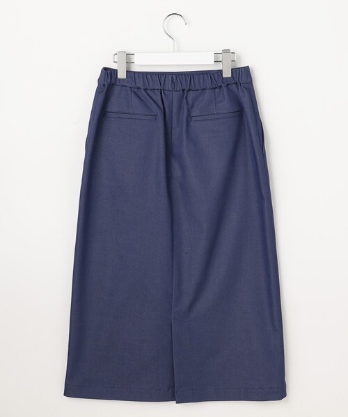 J.PRESS Ladies(J.プレス レディス)の「【WEB限定カラーあり】TCシャンブレーサテンST ナロー スカート(スカート・レディース・ダルブルー系/ベージュ系/ブルー系/黄土色系・S/XS)」の20枚目の写真