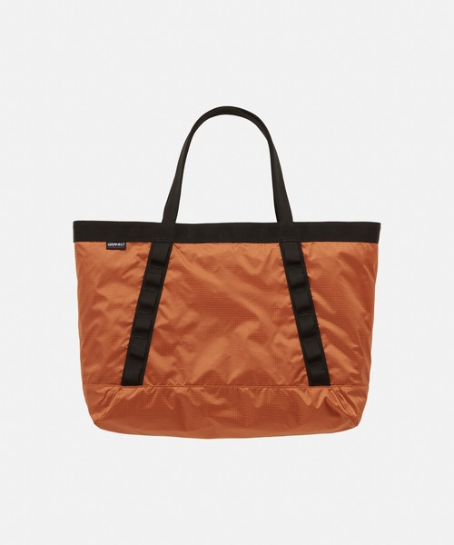 Gramicci（グラミチ）の「TRAIL TOTE｜トレイルトート（トートバッグ・メンズ・オリーブ/ブラック/オレンジ・F）」の3枚目の写真