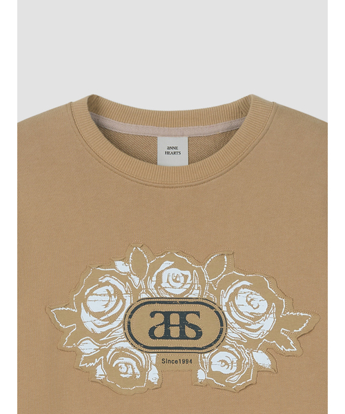 ANNEHEARTS（アンハーツ）の「Blooming Sweatshirt Camel（スウェット・レディース・その他・MEDIUM/SMALL）」の5枚目の写真