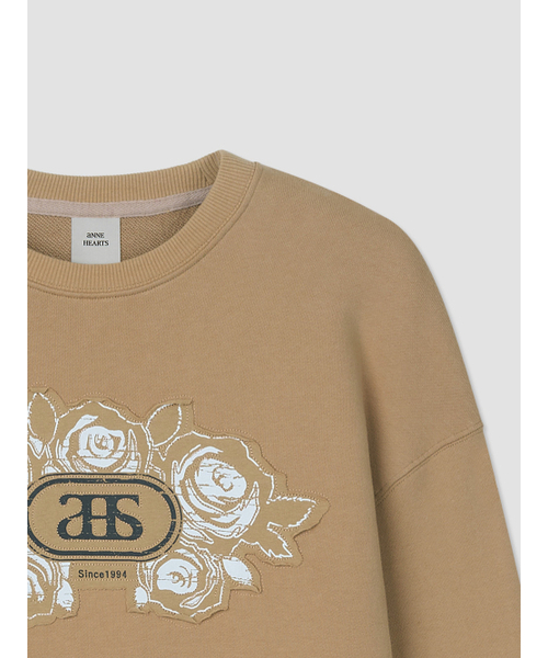 ANNEHEARTS（アンハーツ）の「Blooming Sweatshirt Camel（スウェット・レディース・その他・MEDIUM/SMALL）」の4枚目の写真