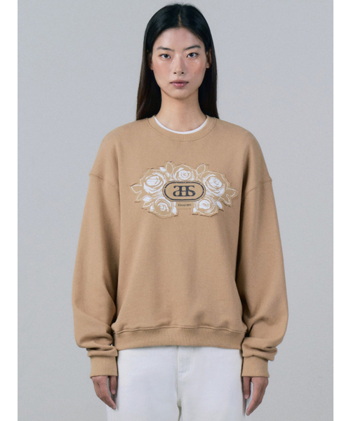 ANNEHEARTS（アンハーツ）の「Blooming Sweatshirt Camel（スウェット・レディース・その他・MEDIUM/SMALL）」の3枚目の写真