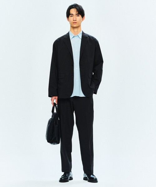 green label relaxing(グリーンレーベルリラクシング)の「WONDER CLOTH カジュアル ジャケット -ストレッチ・接触冷感・吸水速乾-(テーラードジャケット・メンズ・モカ/ダークグレー/ブラック・L/M/S/XL)」の19枚目の写真