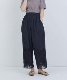 ADIEU TRISTESSE | ポプリン刺繍パンツ(その他パンツ)