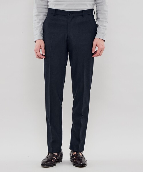 MACKINTOSH LONDON(マッキントッシュ ロンドン)の「【FLEX JERSEY】シルケットラッセルセットアップパンツ(その他パンツ・メンズ・ブラウン系その他5/ブルー系その他4/ダークネイビー・90/86/82/78)」の7枚目の写真