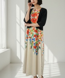 PATRIOT TAXI SELECT（パトリオットタクシーセレクト）の「【BLUE POOL ROAD】エレガントフローラルセットワンピース（ワンピース）」