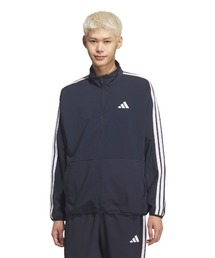 アディダス adidas スリーストライプス レギュラーフィット ライト ウーブン トラックトップ