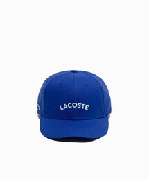 LACOSTE | ブランドネームロゴ刺繍 コットンリネンキャップ(キャップ)