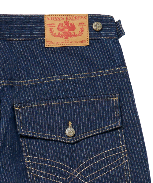IDWS(アイドンワナセル)の「Glide Stripe Denim Pants Indigo(デニムパンツ・レディース・その他・1/2/0)」の5枚目の写真