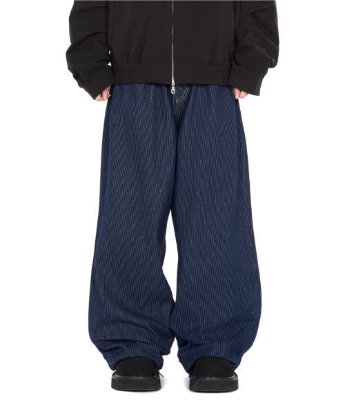 IDWS(アイドンワナセル)の「Glide Stripe Denim Pants Indigo(デニムパンツ・レディース・その他・1/2/0)」の9枚目の写真