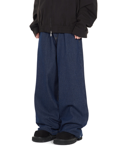 IDWS(アイドンワナセル)の「Glide Stripe Denim Pants Indigo(デニムパンツ・レディース・その他・1/2/0)」の13枚目の写真