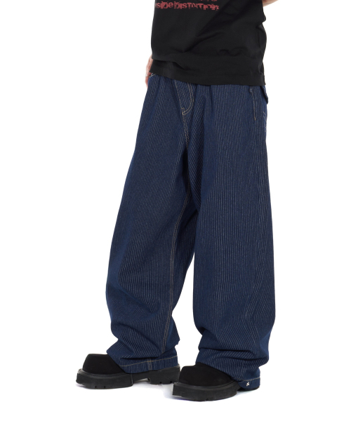 IDWS(アイドンワナセル)の「Glide Stripe Denim Pants Indigo(デニムパンツ・レディース・その他・1/2/0)」の19枚目の写真