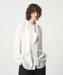 6 | <6(ROKU)>スカーフ シャツ(シャツ/ブラウス)