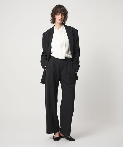 6（ロク）の「＜6(ROKU)＞スカーフ シャツ（シャツ/ブラウス・レディース・ホワイト・FREE）」の5枚目の写真