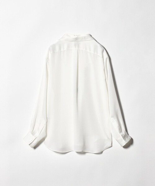 6（ロク）の「＜6(ROKU)＞スカーフ シャツ（シャツ/ブラウス・レディース・ホワイト・FREE）」の7枚目の写真