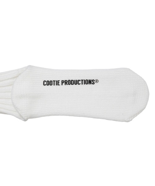 COOTIE PRODUCTIONS（クーティープロダクションズ）の「Lowgauge Middle Socks（ソックス/靴下・メンズ・ブラック/ホワイト/グレー・FREE）」の8枚目の写真