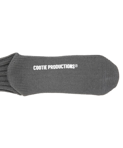 COOTIE PRODUCTIONS（クーティープロダクションズ）の「Lowgauge Middle Socks（ソックス/靴下・メンズ・ブラック/ホワイト/グレー・FREE）」の9枚目の写真