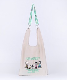 PEANUTS（ピーナッツ）の「PEANUTS ストラップ付きショッパーバッグ（エコバッグ/サブバッグ）」