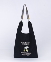 PEANUTS（ピーナッツ）の「PEANUTS ストラップ付きショッパーバッグ（エコバッグ/サブバッグ）」