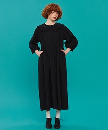 【Limited Line】BIGフリルカラーワンピース