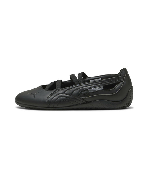 PUMA(プーマ)の「PUMA プーマ ウィメンズ スピードキャット バレエ レザー スニーカー(スニーカー・レディース・ブラック/ホワイト×ブラック・22.0cm/23.5cm/23.0cm/22.5cm/24.0cm/25.5cm/25.0cm/24.5cm/26.0cm)」の4枚目の写真