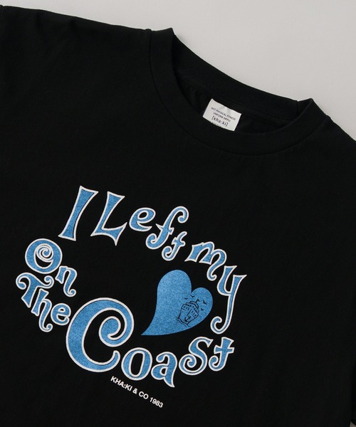 kha:ki（カーキ）の「「KHA:KI / カーキ」BOX TEE -ON THE COAST-（Tシャツ/カットソー・レディース・ホワイト/ブラック・1）」の14枚目の写真