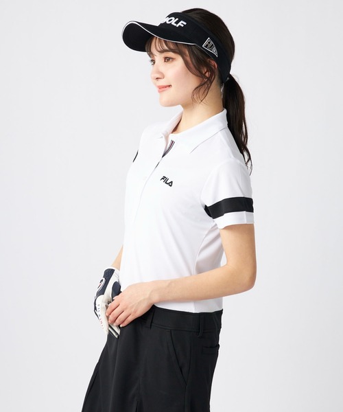 FILA GOLF(フィラゴルフ )の「クラシカルワンピース(ワンピース・レディース・ホワイト/ネイビー/ブラック・LARGE/MEDIUM/XX-LARGE/X-LARGE)」の8枚目の写真