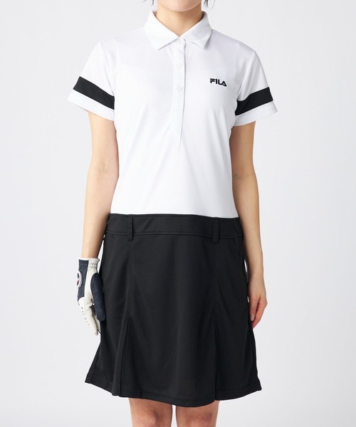 FILA GOLF(フィラゴルフ )の「クラシカルワンピース(ワンピース・レディース・ホワイト/ネイビー/ブラック・LARGE/MEDIUM/XX-LARGE/X-LARGE)」の9枚目の写真