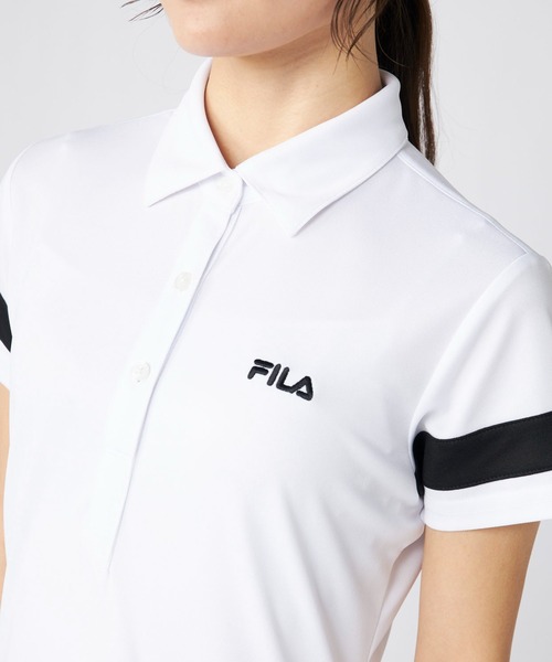 FILA GOLF(フィラゴルフ )の「クラシカルワンピース(ワンピース・レディース・ホワイト/ネイビー/ブラック・LARGE/MEDIUM/XX-LARGE/X-LARGE)」の13枚目の写真
