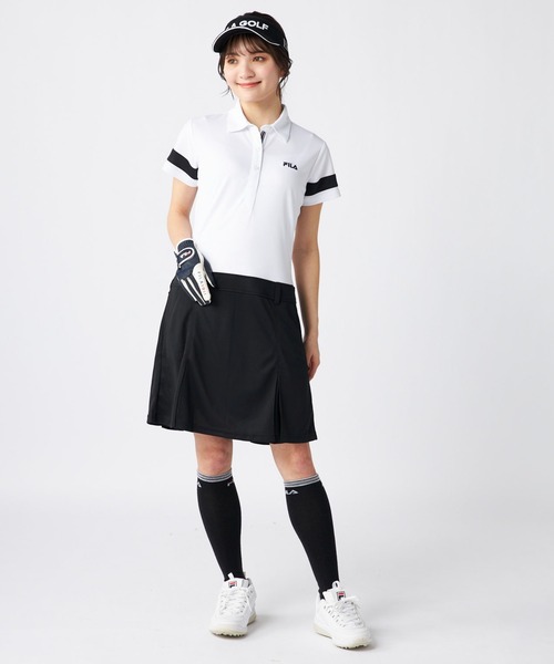 FILA GOLF(フィラゴルフ )の「クラシカルワンピース(ワンピース・レディース・ホワイト/ネイビー/ブラック・LARGE/MEDIUM/XX-LARGE/X-LARGE)」の4枚目の写真