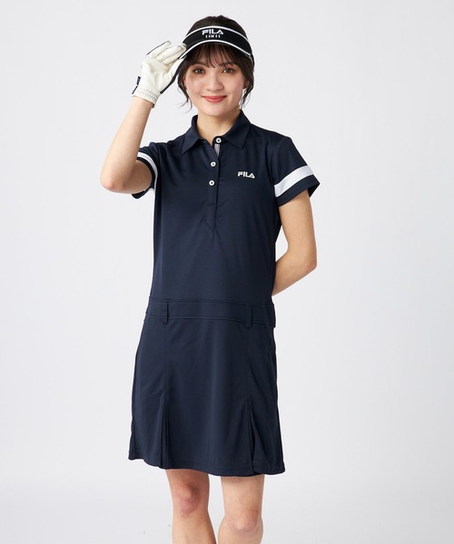 FILA GOLF(フィラゴルフ )の「クラシカルワンピース(ワンピース・レディース・ホワイト/ネイビー/ブラック・LARGE/MEDIUM/XX-LARGE/X-LARGE)」の18枚目の写真