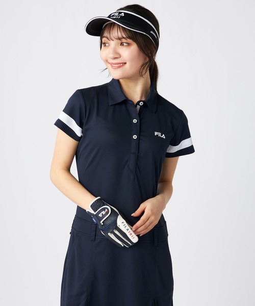 FILA GOLF(フィラゴルフ )の「クラシカルワンピース(ワンピース・レディース・ホワイト/ネイビー/ブラック・LARGE/MEDIUM/XX-LARGE/X-LARGE)」の19枚目の写真