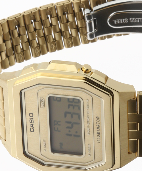 HIROB（ヒロブ）の「Web限定 CASIO PREMIUM A1000G-9JF（アナログ腕時計・レディース・ゴールド・FREE）」の4枚目の写真