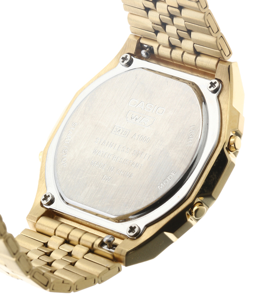 HIROB（ヒロブ）の「Web限定 CASIO PREMIUM A1000G-9JF（アナログ腕時計・レディース・ゴールド・FREE）」の7枚目の写真