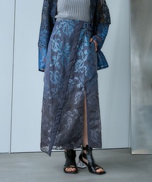 HARE | グラデシアージャガードナロースカート(HARE)(スカート)